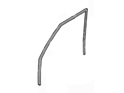 Ford F4CZ5821459A Run - Door Glass