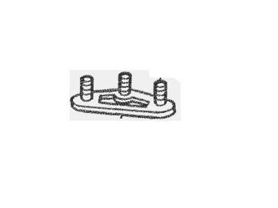 F1VY-9C809-A Ford Actuator Assembly Plate Illustration 1 of 1