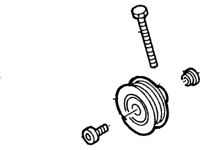 1998 Mercury Villager Timing Belt Idler Pulley - 2F5Z-8678-BA