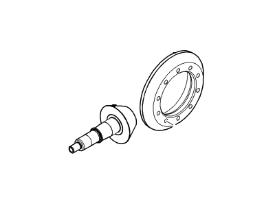 Ford 9L3Z-4209-A Gear And Pinion Assy - Driving