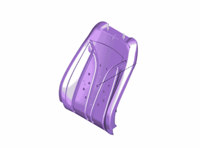 Lincoln EJ7Z-7864811-H Pad - Seat Back