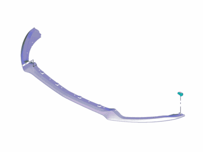 Ford FR3Z-17D957-AACP Bumper Assy - Front
