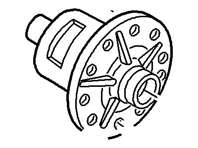 Lincoln XW4Z-4204-AA Differential Case