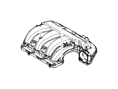 Ford AT4Z-9424-A Intake Manifold, Upper