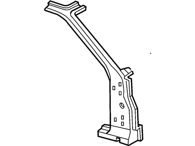 Ford F4ZZ6302500A Pillar - Front Body