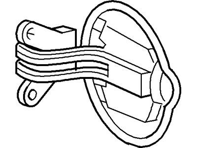 Lincoln 1L2Z-78405A26-AA Door - Fuel Tank Filler Access