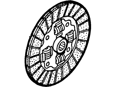 Mercury Clutch Disc - F62Z7550A