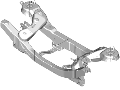 Ford CV6Z-5035-A Cross Member Assy
