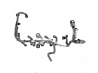7S4Z-9D930-BA Ford Wire Assembly Illustration 1 of 1