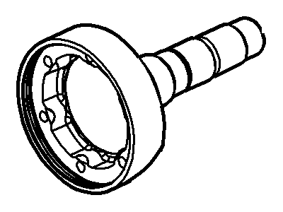 Ford AL1Z-7061-A Shaft Assembly - Output, Front