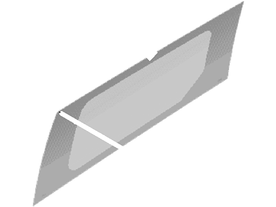 Ford DT1Z-6129726-C Window Assy - Side