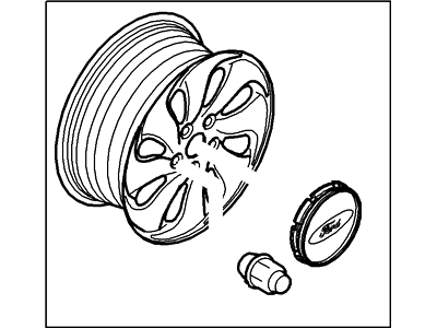 Mercury 3L8Z-1007-AA Kit - Wheel