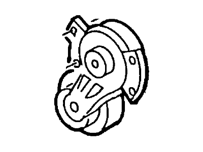 Lincoln F7OZ-6B209-AA Belt Tensioner