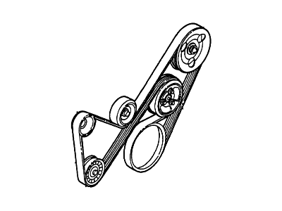 Mercury F8RZ-6B209-AA Tensioner