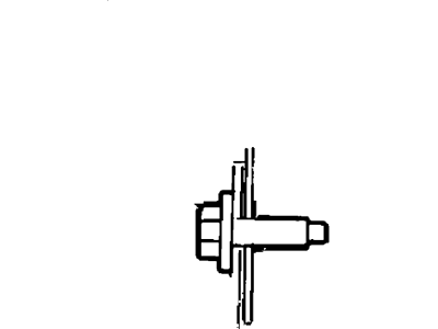 Ford -W700528-S309 Nut - Spring