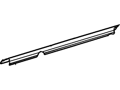 Ford 3F2Z-1621452-AC Weatherstrip Assembly - Door Window, Outer Passenger Side