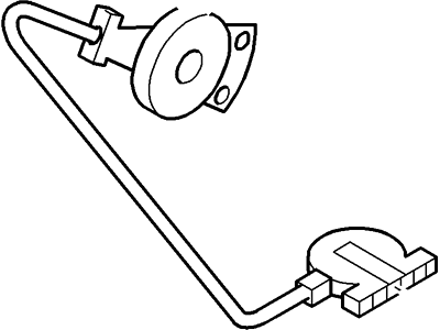 Ford F4ZZ-19988-B Temperature Control Cable