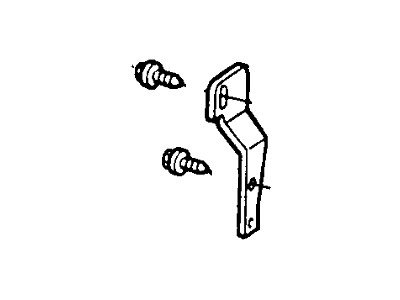Ford FO9Z19732A Condenser Assembly Upper Bracket