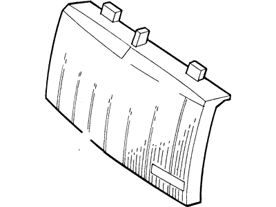 Lincoln Town Car Grille - F3VY8200E