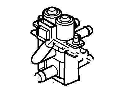 Ford Heater Control Valve - XW4Z-18495-AA