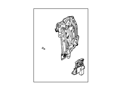 Ford AR3Z-7630307-A Regulator And Motor Assy - Window