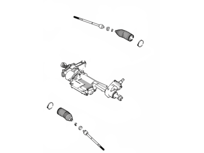 Ford DR3Z-3504-CRM Gear Assy - Steering