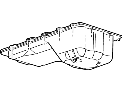 Mercury 3W7Z-6675-BB Pan Assy - Engine Oil              