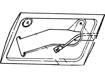 Ford F4TZ-13A709-C Wire Assy                          