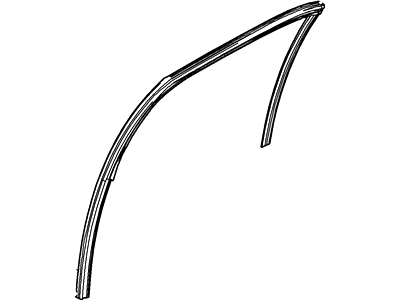 Ford 6E5Z-5425767-E Run Assembly - Glass, Driver Side