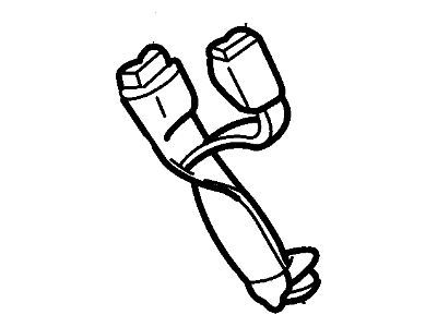 Ford 1L3Z-15612B19-AAA Seat Belt Assy                     