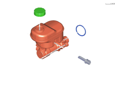 Ford F-150 Brake Master Cylinder - HL3Z-2140-E