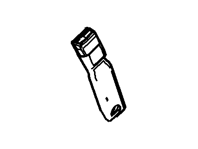 Ford 5C3Z-2561203-AAB Buckle Assy - Seat Belt