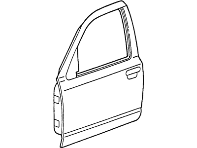 Mercury YW7Z-5420124-AA Door Shell