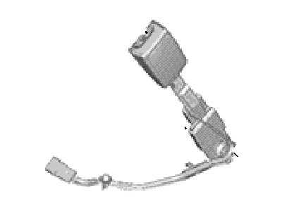 Lincoln EJ7Z-7861202-AA Buckle Assy - Seat Belt
