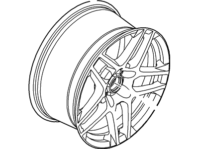 Ford BR3Z-1007-Q Wheel Assembly