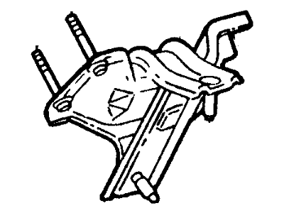 Ford F7UZ-6038-DA Insulator Assembly, Passenger Side Ford F7UZ-6038-DA Insulator Assembly, Passenger Side