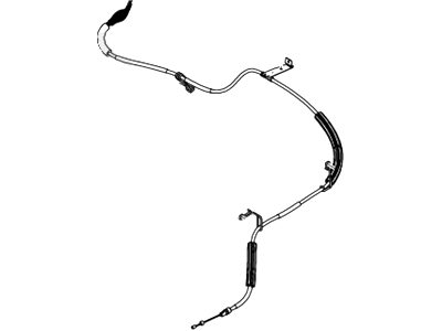 Ford BC3Z-2A635-L Cable Assembly - Parking Brake, Passenger Side