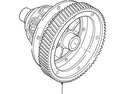 Ford YS4Z-4026-AB Differential Assy