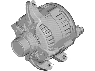 Lincoln EJ7Z-10346-A Alternator Assy