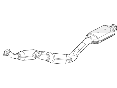 Ford Explorer Catalytic Converter - 4L2Z-5F250-GA