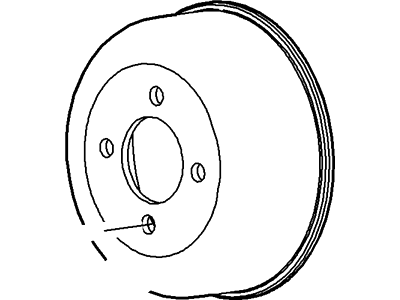 Lincoln F6TZ-8509-AA Pulley - Water Pump
