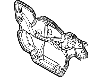 Ford CM5Z-58237A04-A Shield - Water Splash, Passenger Side