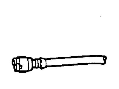Mercury F57Z-9A228-C Tube - Fuel Vapour                 