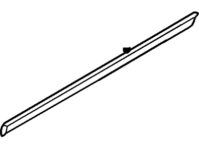Mercury YL8Z-7820935-AAA Moulding - Door Outside Belt