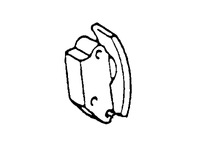 1994 Ford Ranger Timing Chain Tensioner - F4TZ-6K254-A