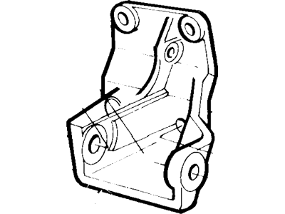 Ford D8BZ9B450B A.I.R. Pump Bracket
