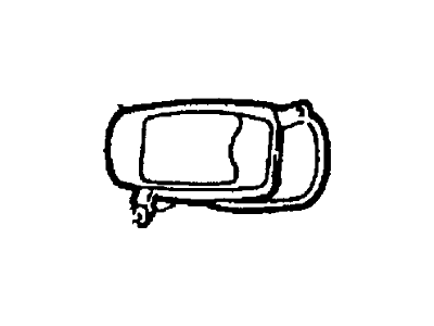 Mercury F6DZ19893DAE Louver Assembly - Vent Air