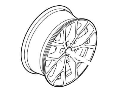 Ford FL1Z-1007-D Wheel Assy