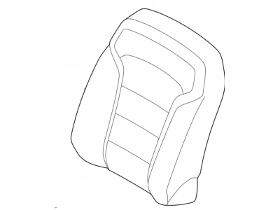 Ford HB5Z-7864417-AB Cover Assy - Seat Back