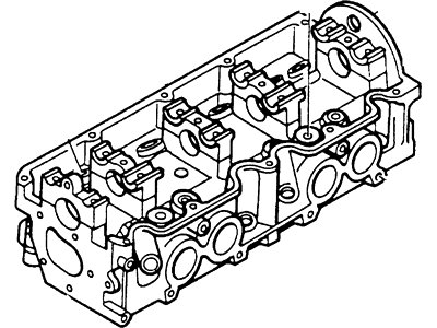 Mercury F4DZ6049A Cylinder Head